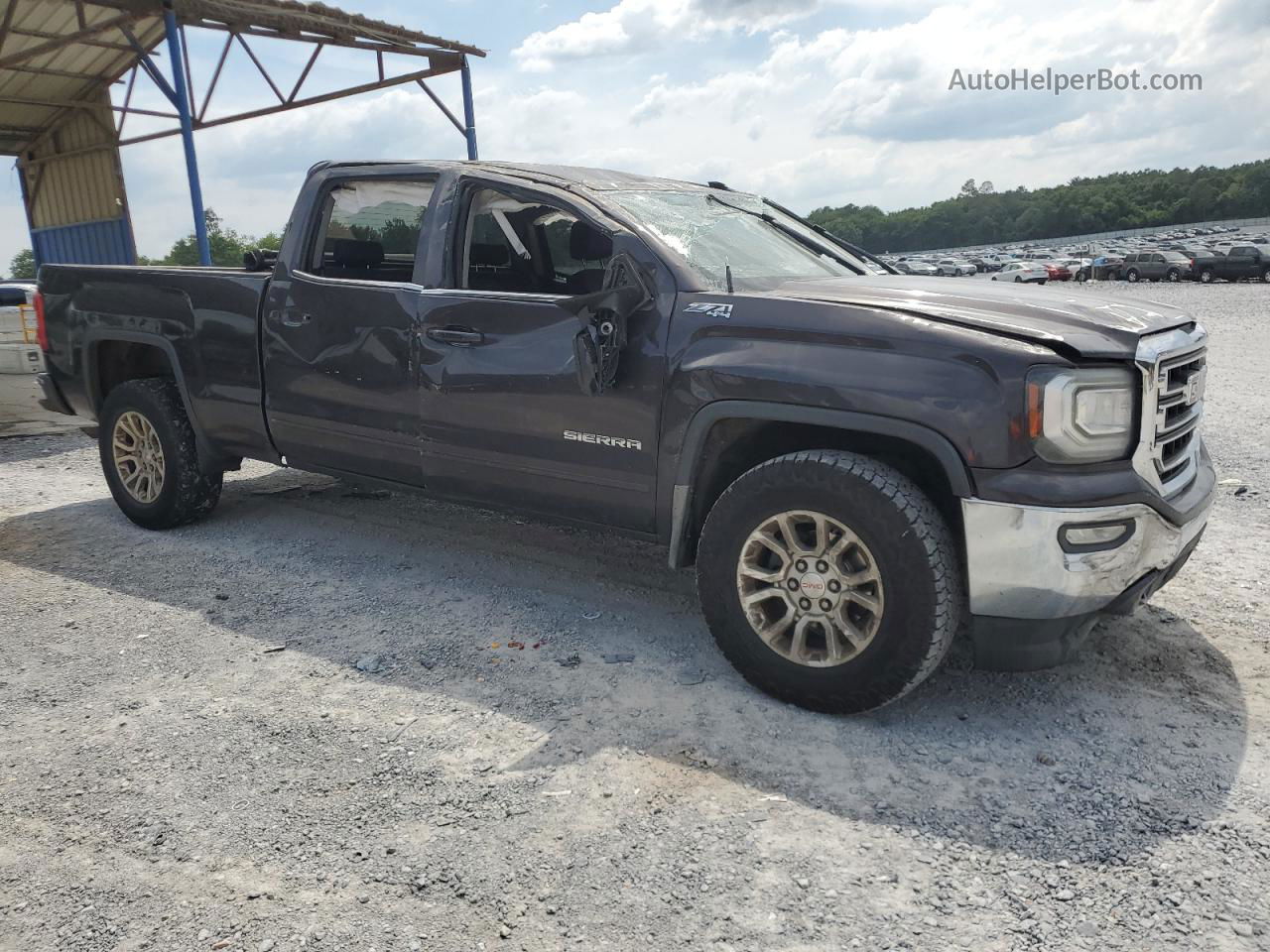 2016 Gmc Sierra K1500 Sle Black vin: 3GTU2MEC8GG102528