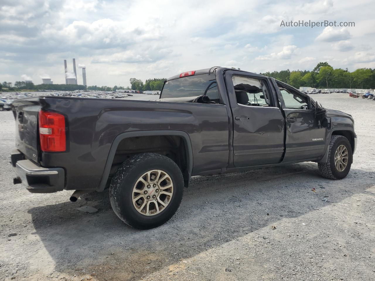 2016 Gmc Sierra K1500 Sle Black vin: 3GTU2MEC8GG102528