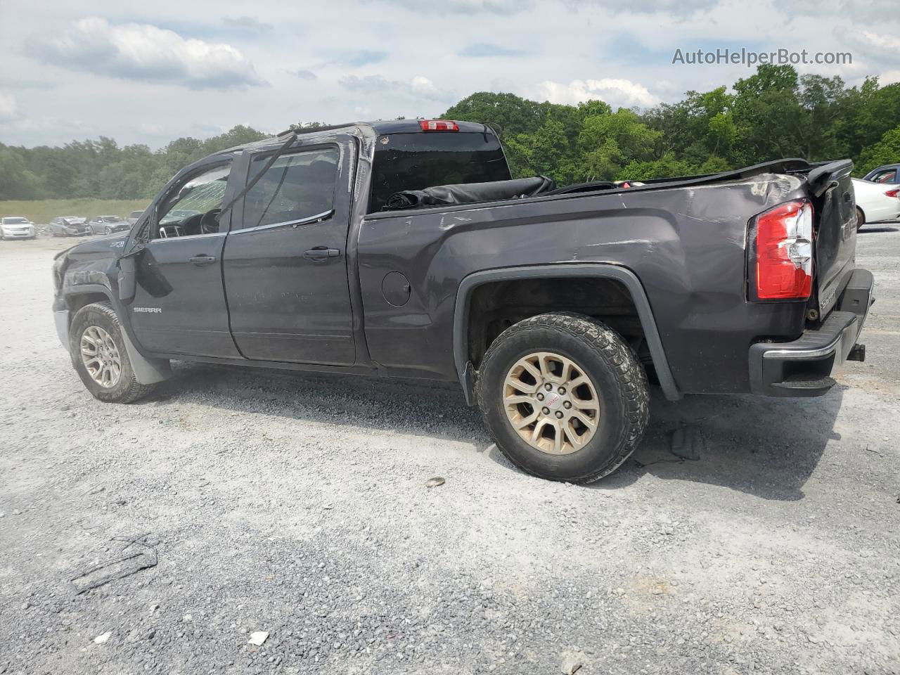 2016 Gmc Sierra K1500 Sle Black vin: 3GTU2MEC8GG102528