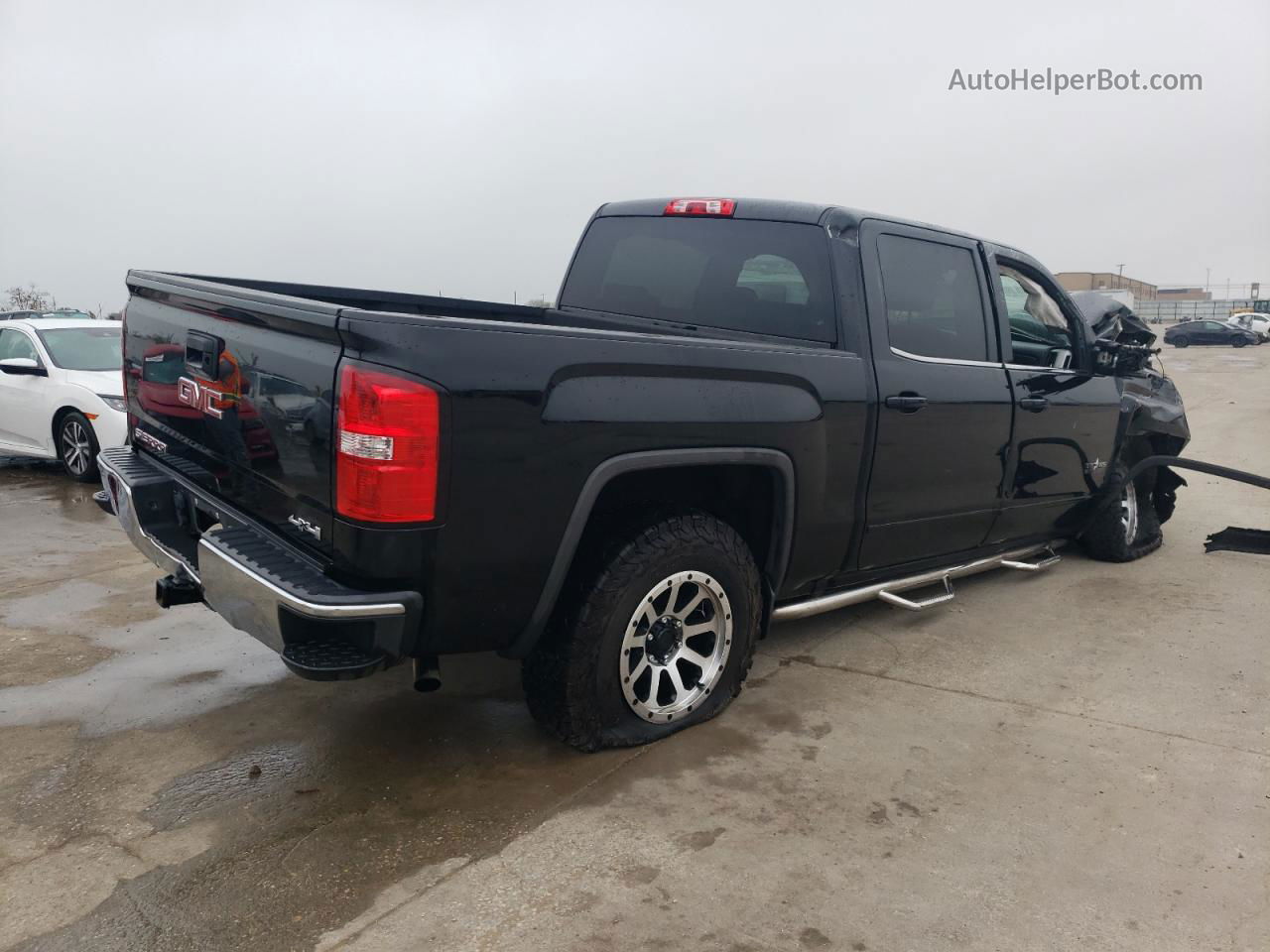 2016 Gmc Sierra K1500 Sle Black vin: 3GTU2MEC8GG248279