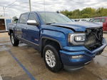 2016 Gmc Sierra K1500 Sle Blue vin: 3GTU2MEC8GG264272