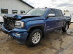 2016 Gmc Sierra K1500 Sle Blue vin: 3GTU2MEC8GG264272