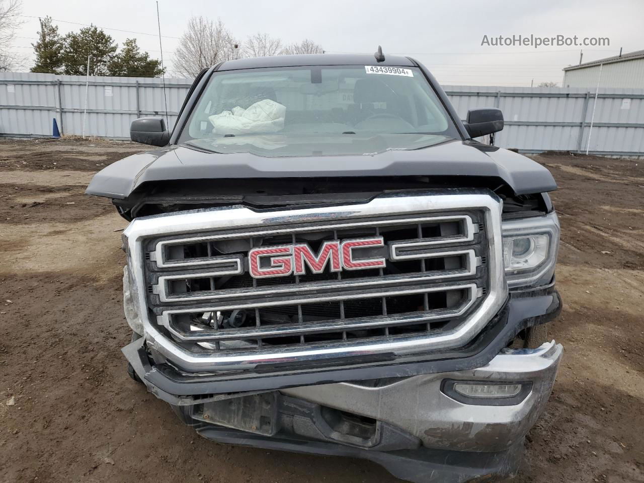 2016 Gmc Sierra K1500 Sle Black vin: 3GTU2MEC8GG382354