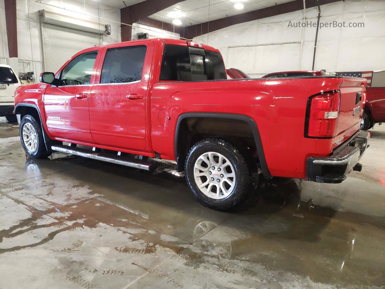 2016 Gmc Sierra K1500 Sle Красный vin: 3GTU2MEC9GG121055