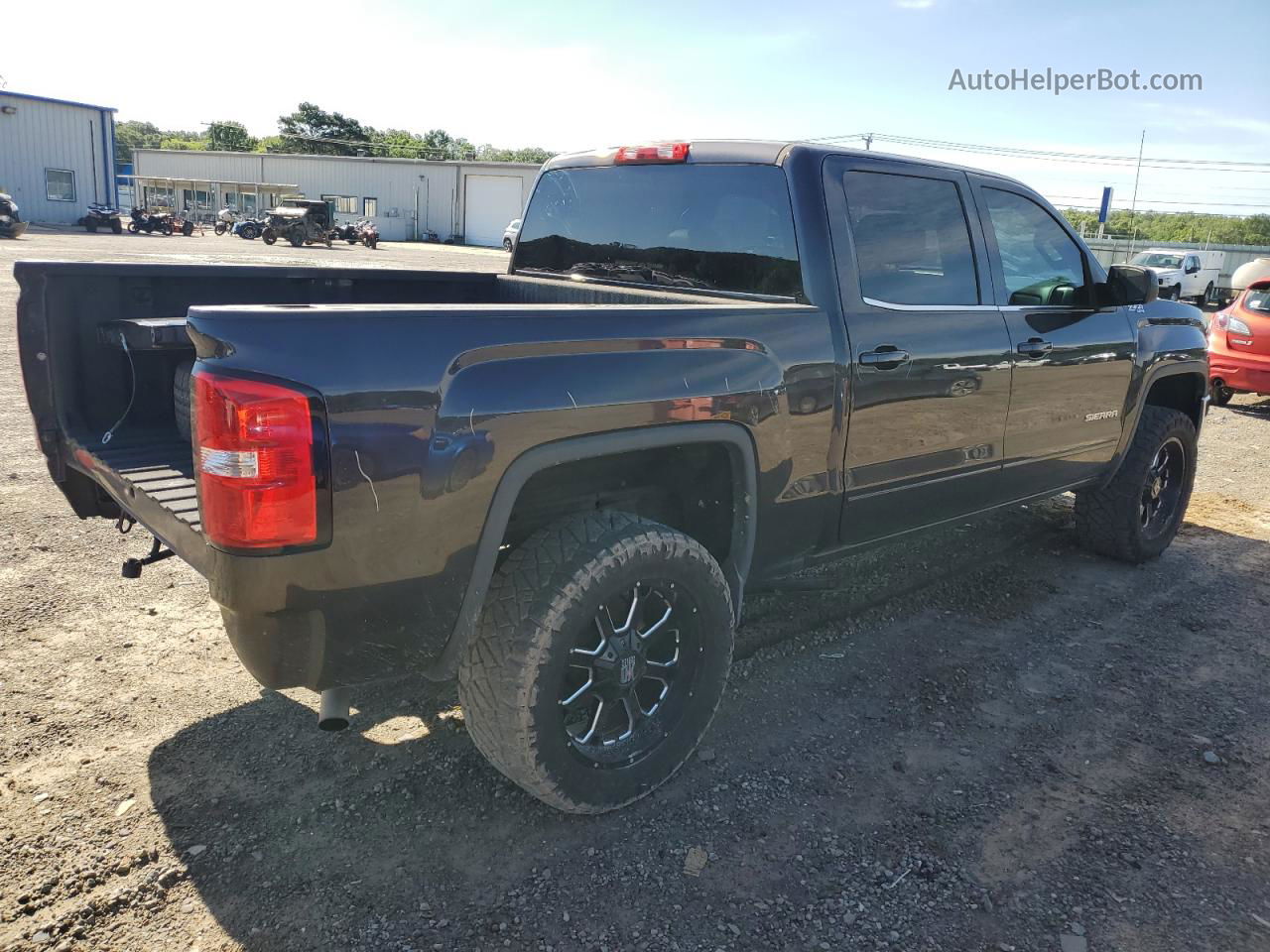 2016 Gmc Sierra K1500 Sle Gray vin: 3GTU2MEC9GG309476