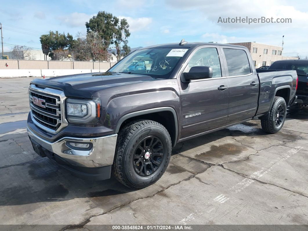 2016 Gmc Sierra 1500 Sle Серый vin: 3GTU2MECXGG316548