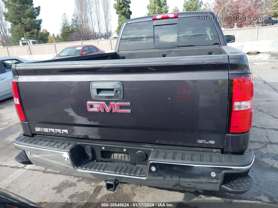 2016 Gmc Sierra 1500 Sle Gray vin: 3GTU2MECXGG316548