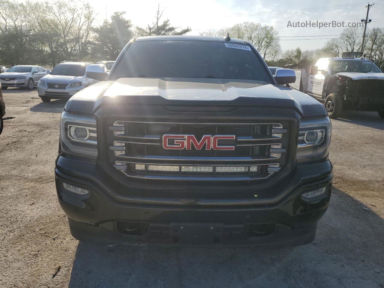 2016 Gmc Sierra K1500 Slt Black vin: 3GTU2NEC0GG145315