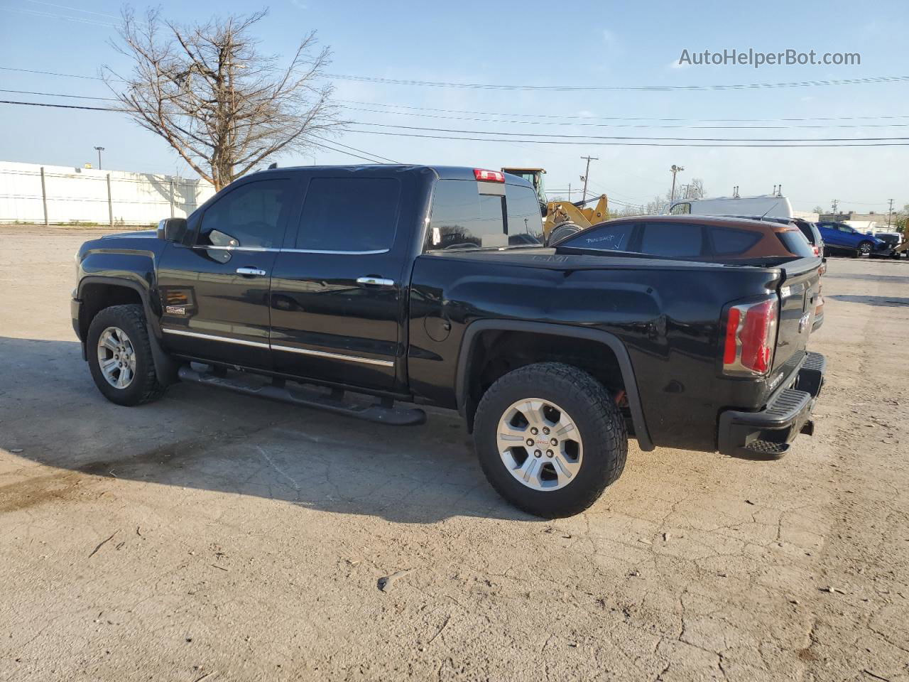 2016 Gmc Sierra K1500 Slt Черный vin: 3GTU2NEC0GG145315