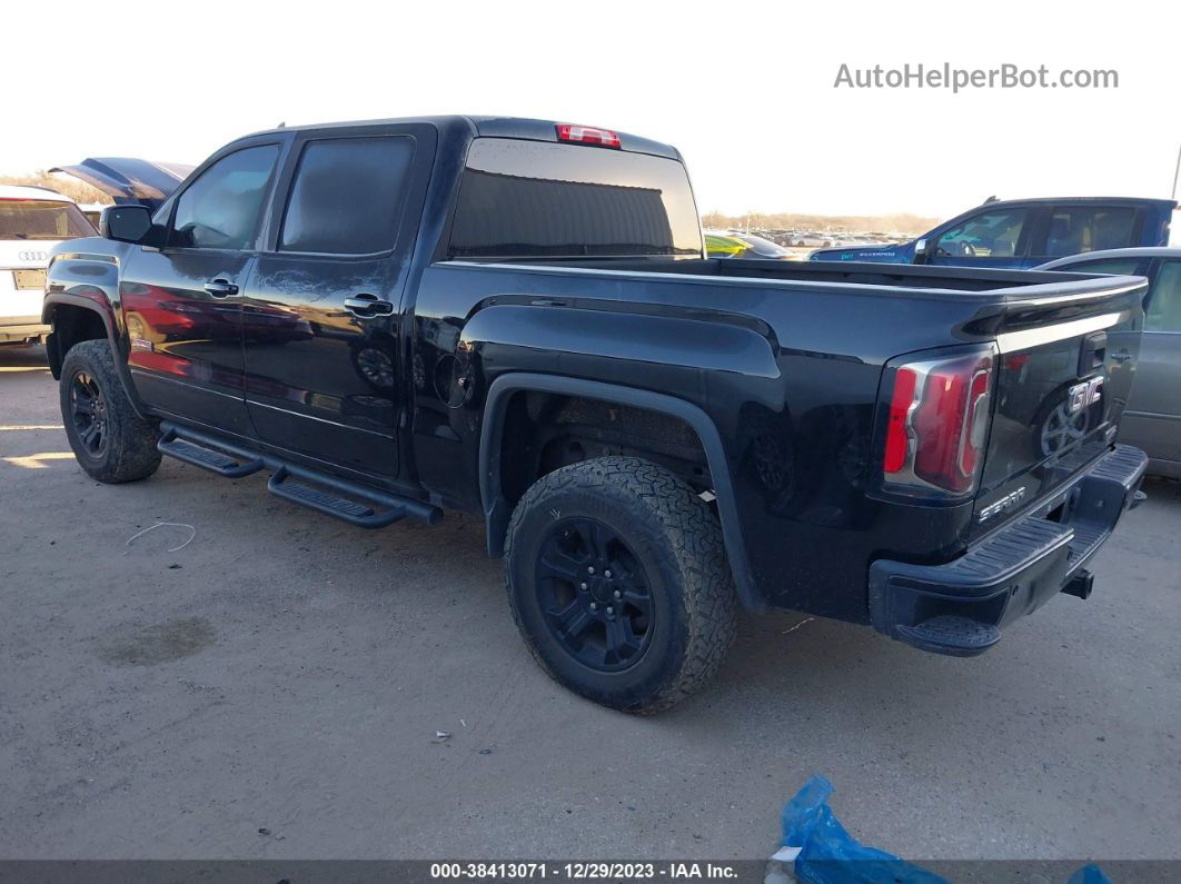 2016 Gmc Sierra 1500 Slt Black vin: 3GTU2NEC0GG339343