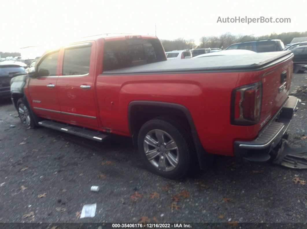 2016 Gmc Sierra 1500 Slt Red vin: 3GTU2NEC1GG305766