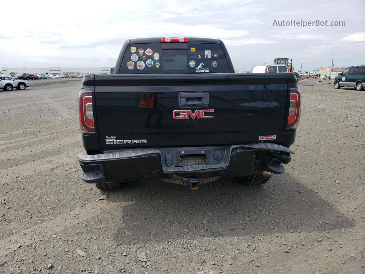 2016 Gmc Sierra K1500 Slt Черный vin: 3GTU2NEC1GG339397