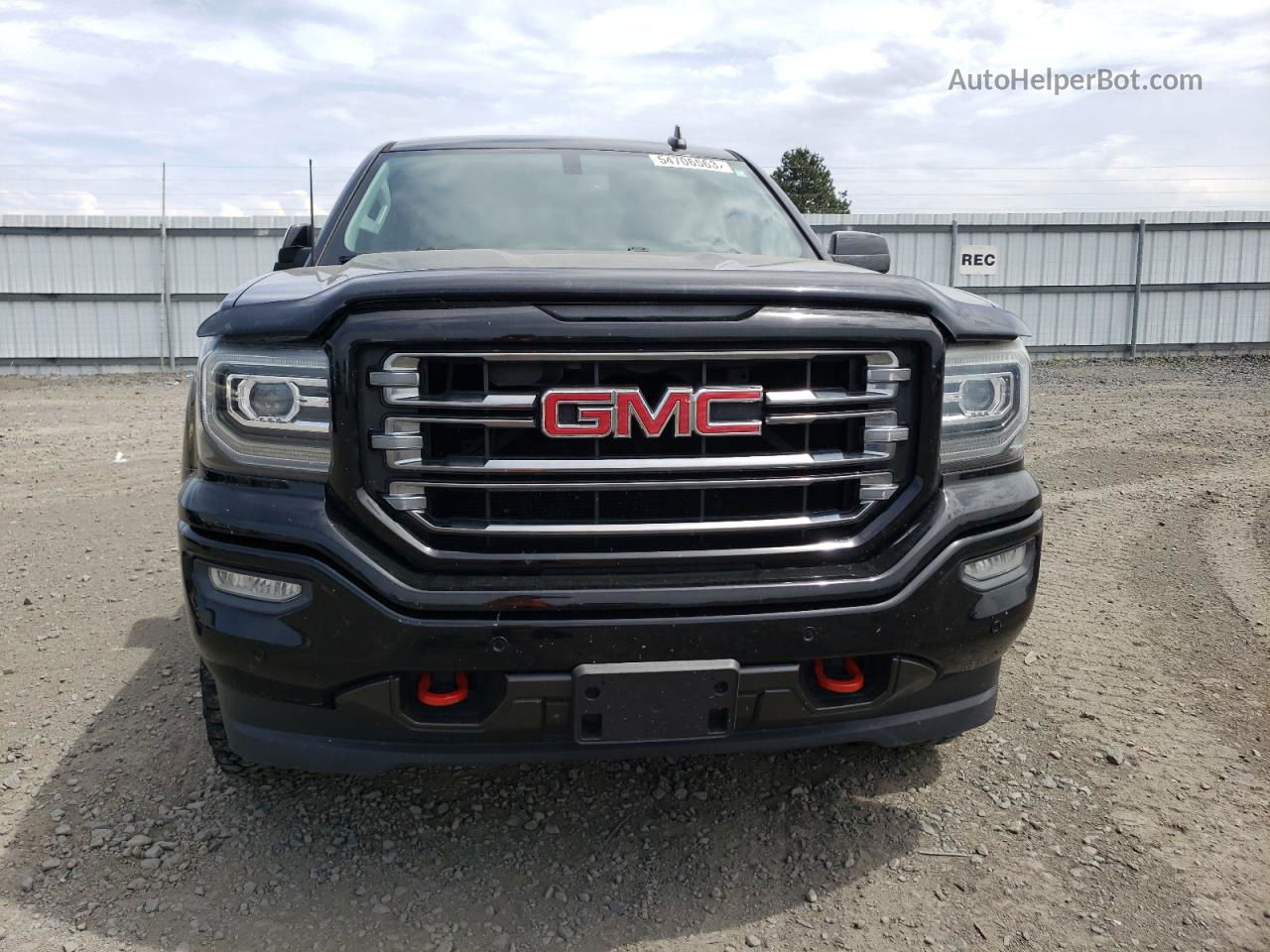 2016 Gmc Sierra K1500 Slt Black vin: 3GTU2NEC1GG339397