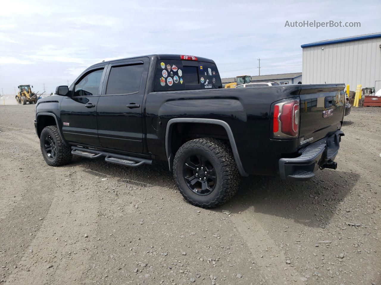 2016 Gmc Sierra K1500 Slt Black vin: 3GTU2NEC1GG339397