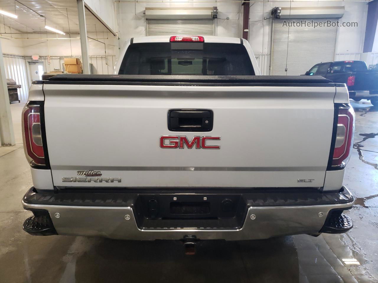 2016 Gmc Sierra K1500 Slt Silver vin: 3GTU2NEC2GG310538