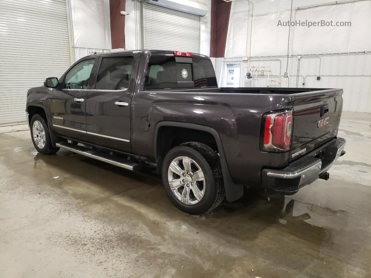 2016 Gmc Sierra K1500 Slt Black vin: 3GTU2NEC3GG106993