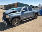 2016 Gmc Sierra K1500 Slt Бирюзовый vin: 3GTU2NEC3GG183945