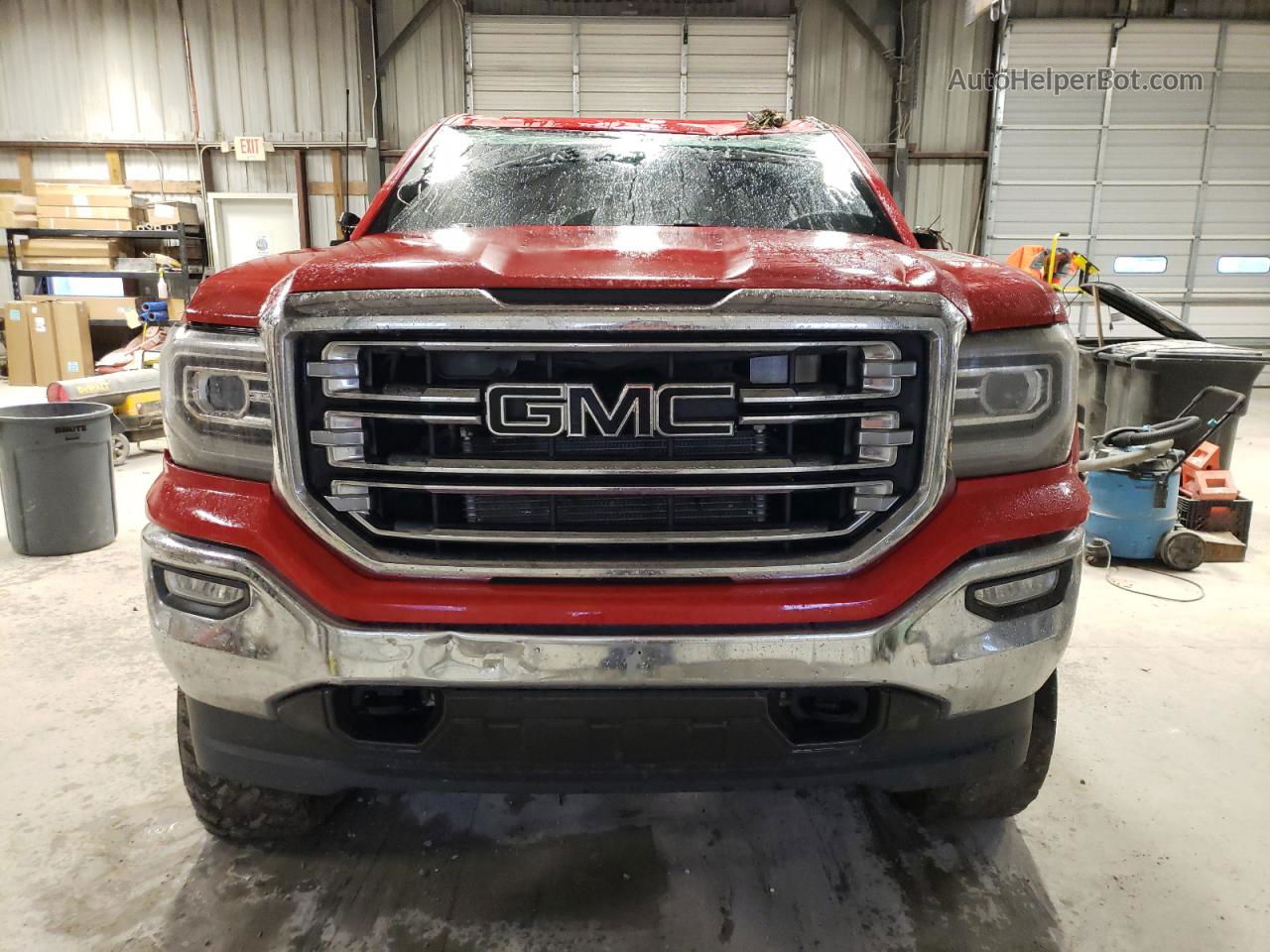 2016 Gmc Sierra K1500 Slt Red vin: 3GTU2NEC4GG208660