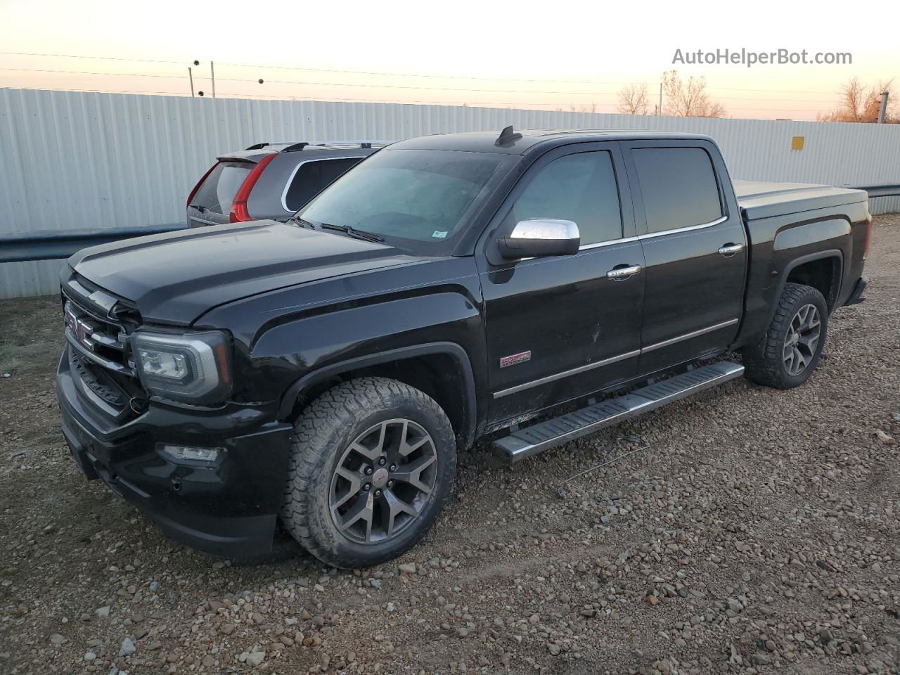 2016 Gmc Sierra K1500 Slt Черный vin: 3GTU2NEC4GG308046