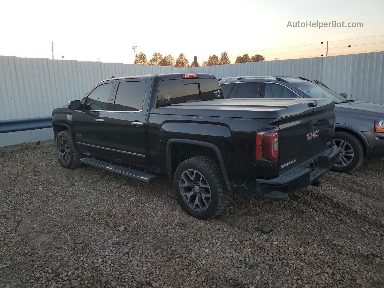 2016 Gmc Sierra K1500 Slt Черный vin: 3GTU2NEC4GG308046