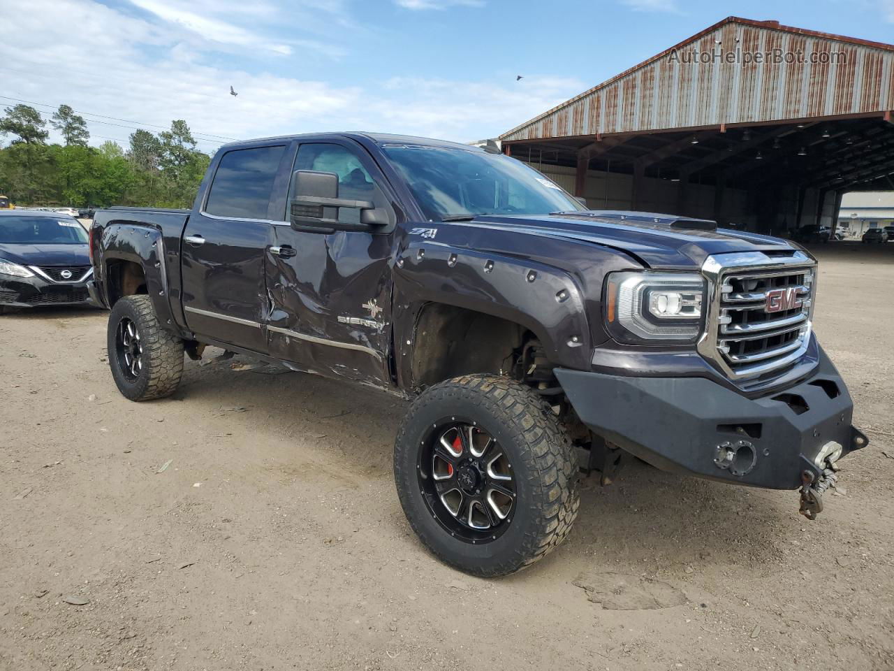 2016 Gmc Sierra K1500 Slt Серый vin: 3GTU2NEC5GG178696