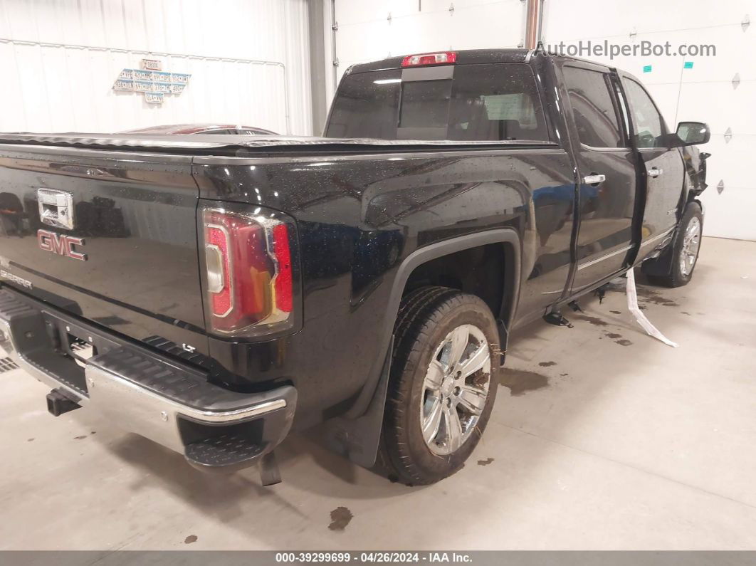 2016 Gmc Sierra 1500 Slt Black vin: 3GTU2NEC5GG181002