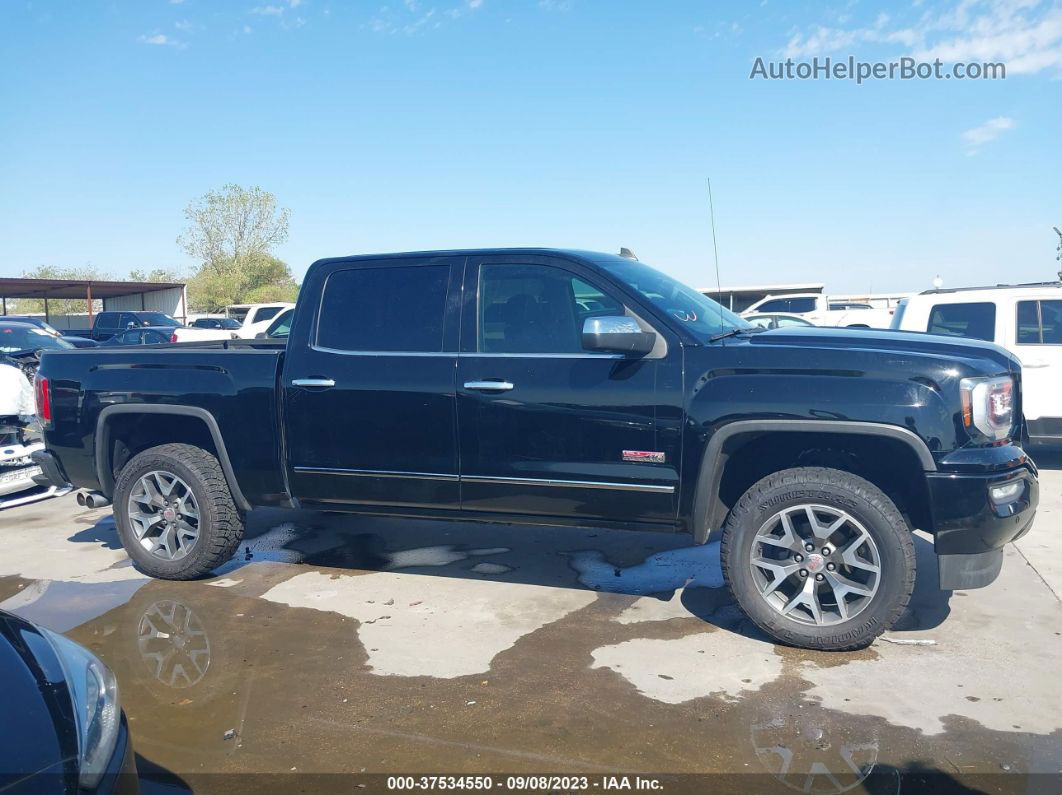 2016 Gmc Sierra 1500 Slt Black vin: 3GTU2NEC5GG266678