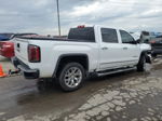 2016 Gmc Sierra K1500 Slt White vin: 3GTU2NEC5GG304717