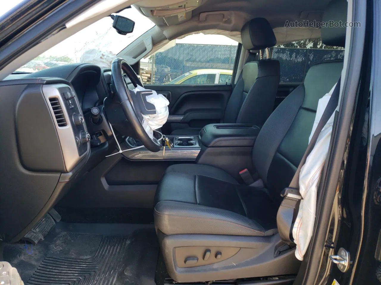 2016 Gmc Sierra K1500 Slt Черный vin: 3GTU2NEC5GG306337