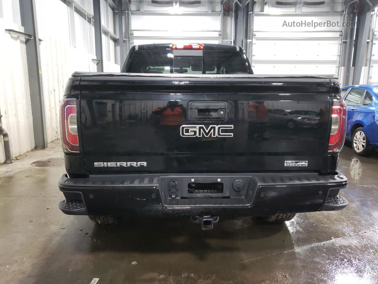 2016 Gmc Sierra K1500 Slt Black vin: 3GTU2NEC5GG377182