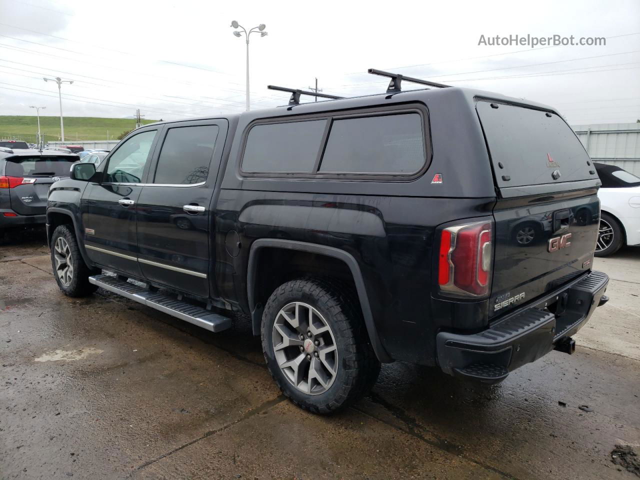 2016 Gmc Sierra K1500 Slt Black vin: 3GTU2NEC5GG384892