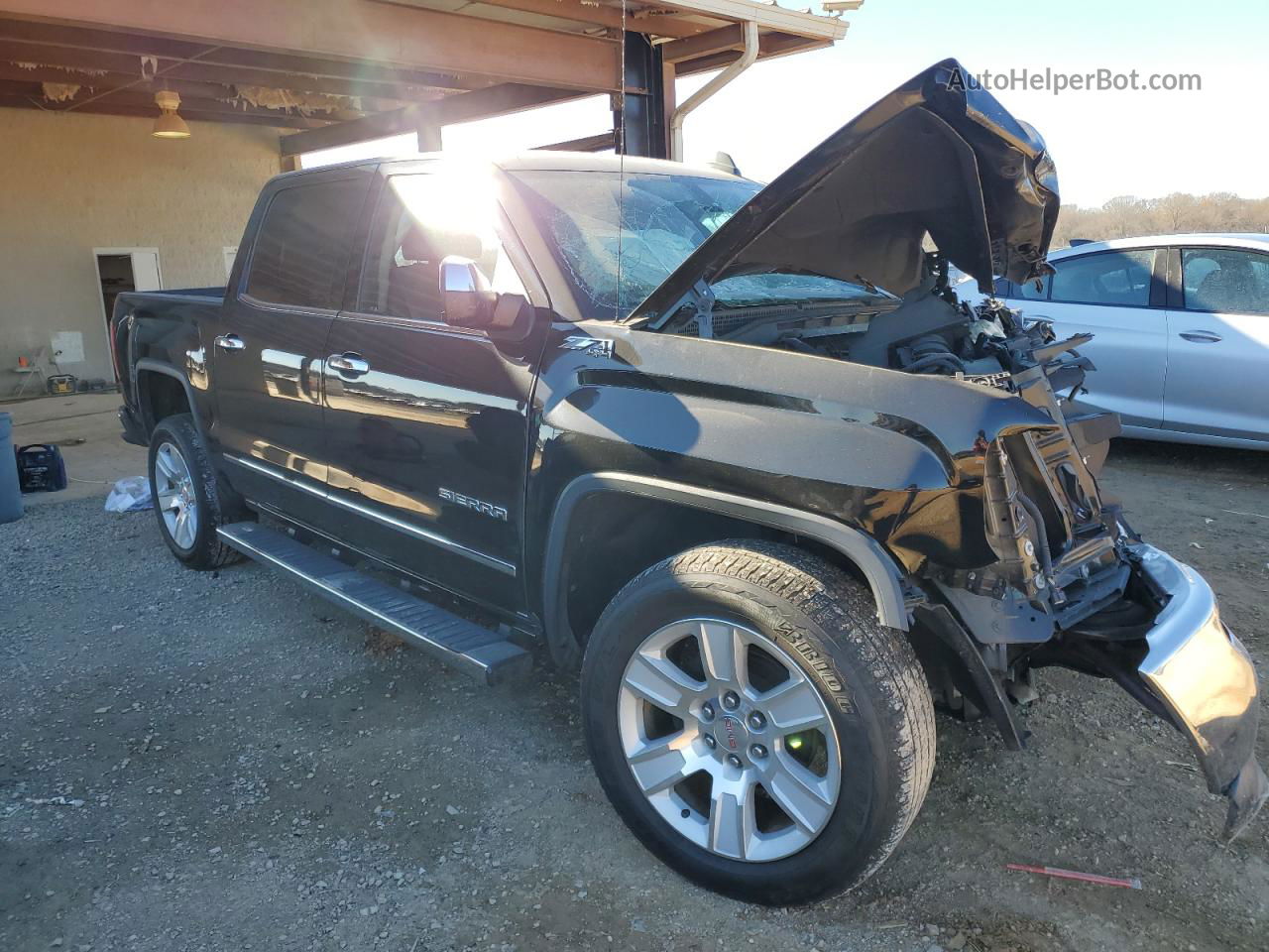 2016 Gmc Sierra K1500 Slt Black vin: 3GTU2NEC6GG173796