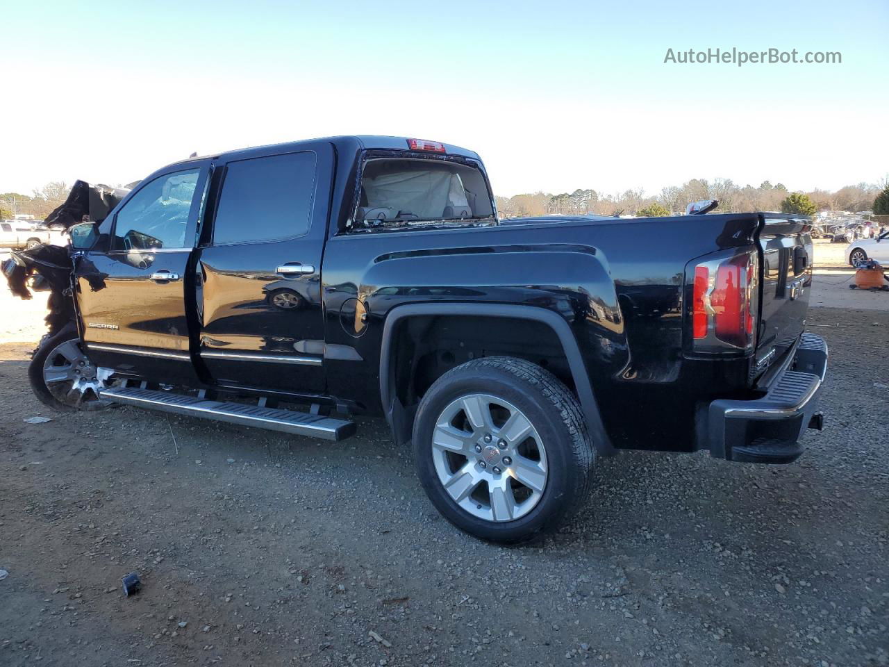 2016 Gmc Sierra K1500 Slt Black vin: 3GTU2NEC6GG173796