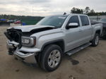 2016 Gmc Sierra K1500 Slt Silver vin: 3GTU2NEC6GG280105