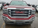 2016 Gmc Sierra K1500 Slt Burgundy vin: 3GTU2NEC7GG151189