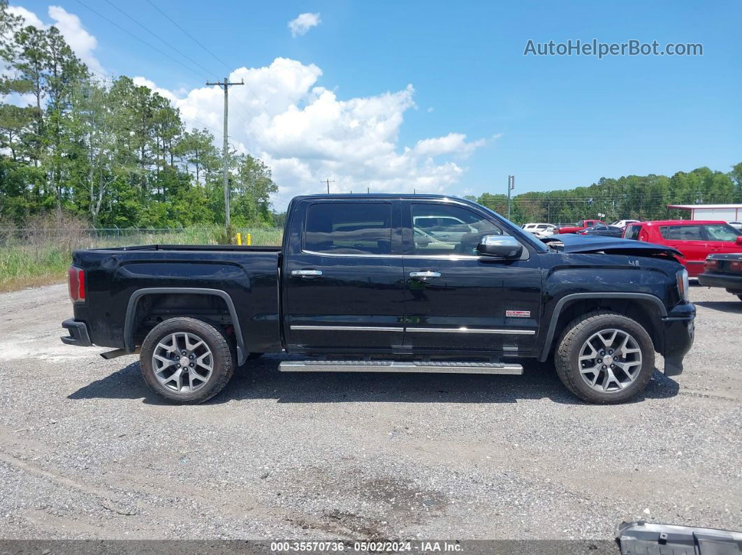 2016 Gmc Sierra 1500 Slt Черный vin: 3GTU2NEC7GG221841