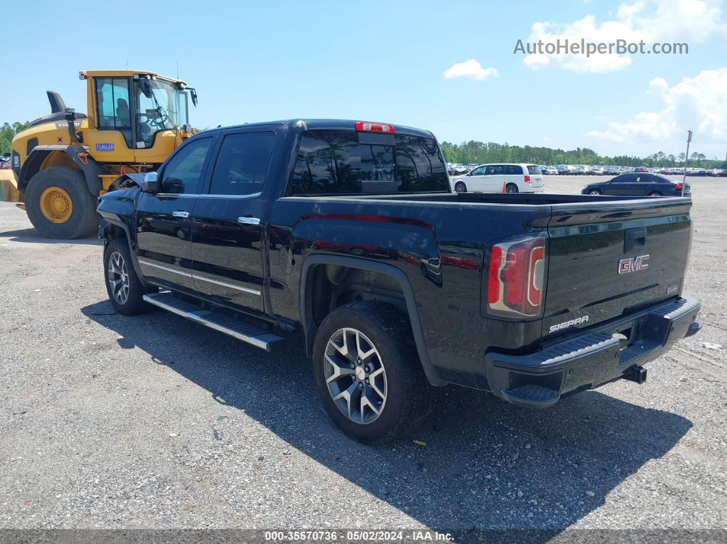 2016 Gmc Sierra 1500 Slt Black vin: 3GTU2NEC7GG221841