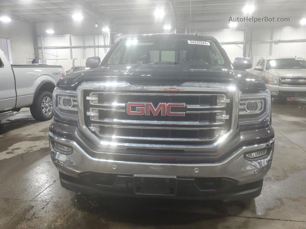 2016 Gmc Sierra K1500 Slt Black vin: 3GTU2NEC8GG157342