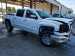 2016 Gmc Sierra K1500 Slt White vin: 3GTU2NEC8GG347819