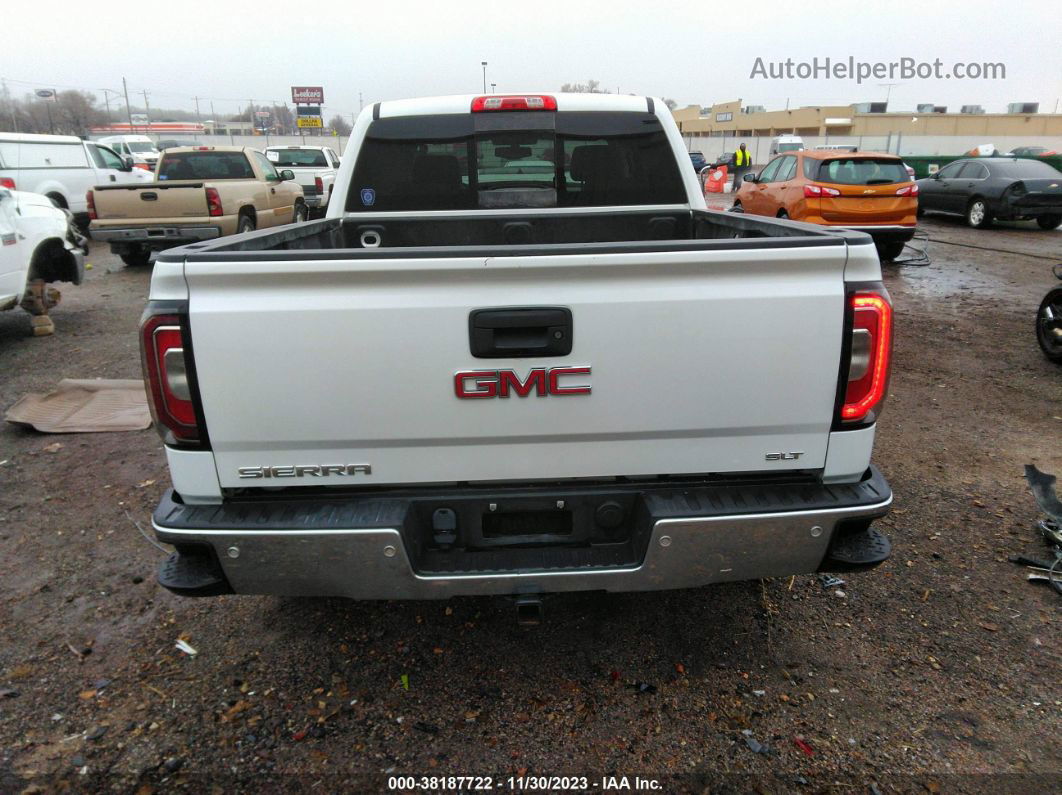 2016 Gmc Sierra 1500 Slt Белый vin: 3GTU2NEC9GG150559