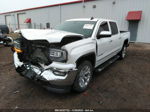 2016 Gmc Sierra 1500 Slt White vin: 3GTU2NEC9GG150559