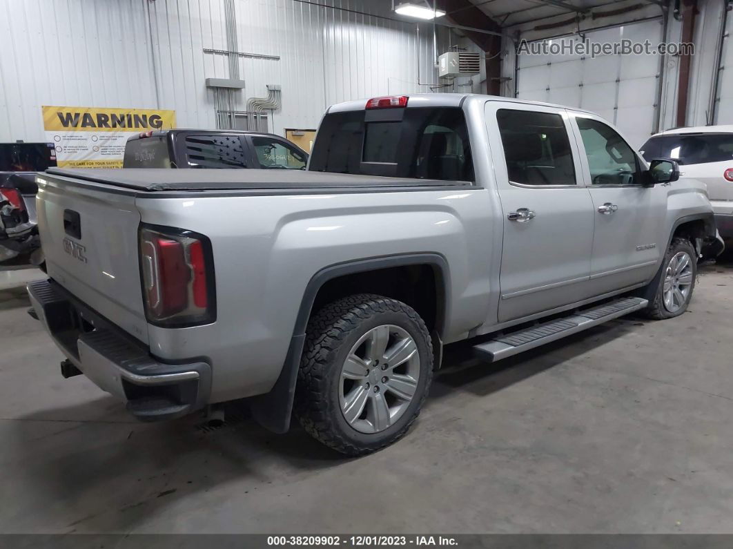 2016 Gmc Sierra 1500 Slt Silver vin: 3GTU2NEC9GG238012