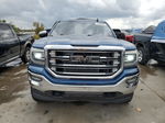 2016 Gmc Sierra K1500 Slt Blue vin: 3GTU2NEC9GG342547