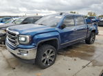 2016 Gmc Sierra K1500 Slt Blue vin: 3GTU2NEC9GG342547