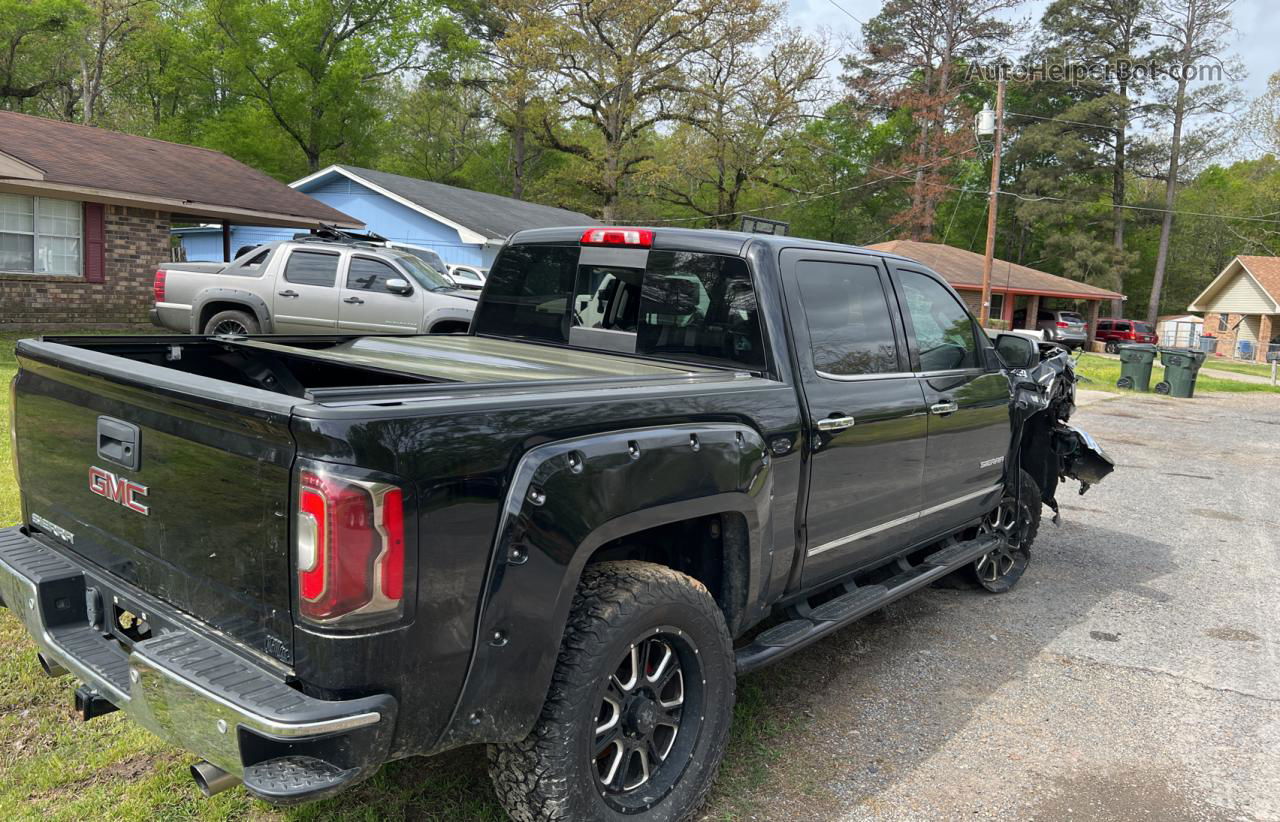 2016 Gmc Sierra K1500 Slt Black vin: 3GTU2NECXGG173414