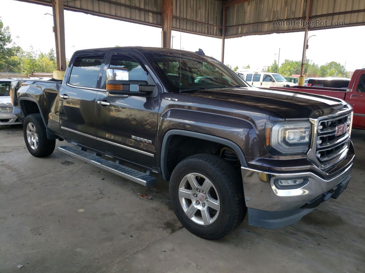 2016 Gmc Sierra K1500 Slt Gray vin: 3GTU2NECXGG291799