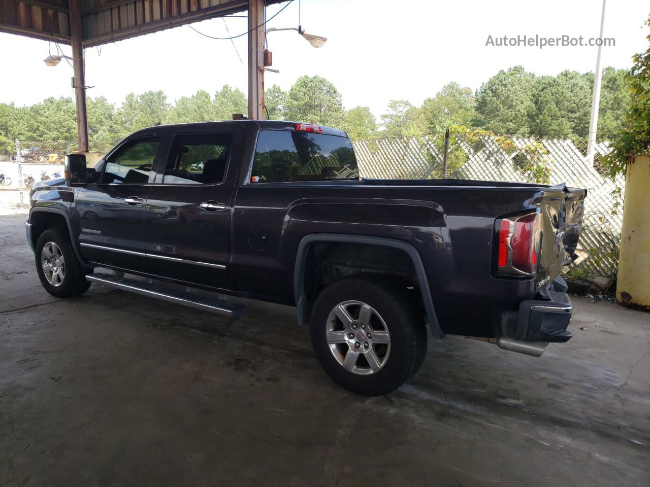 2016 Gmc Sierra K1500 Slt Gray vin: 3GTU2NECXGG291799