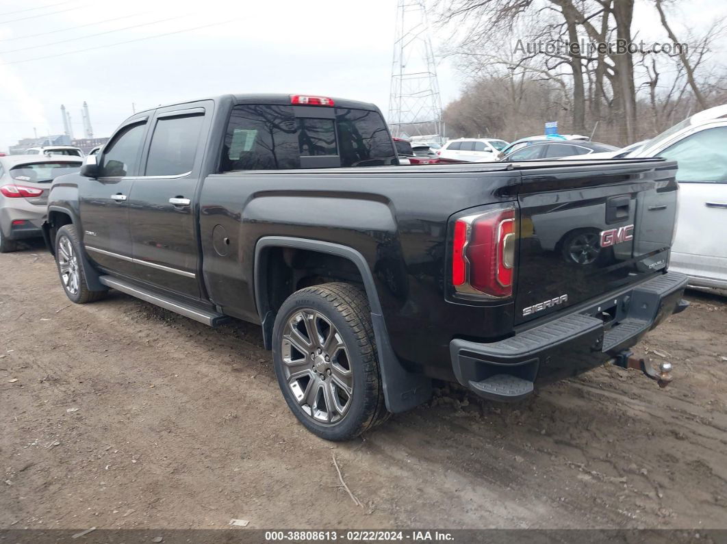 2016 Gmc Sierra 1500 Denali Черный vin: 3GTU2PEC4GG363186