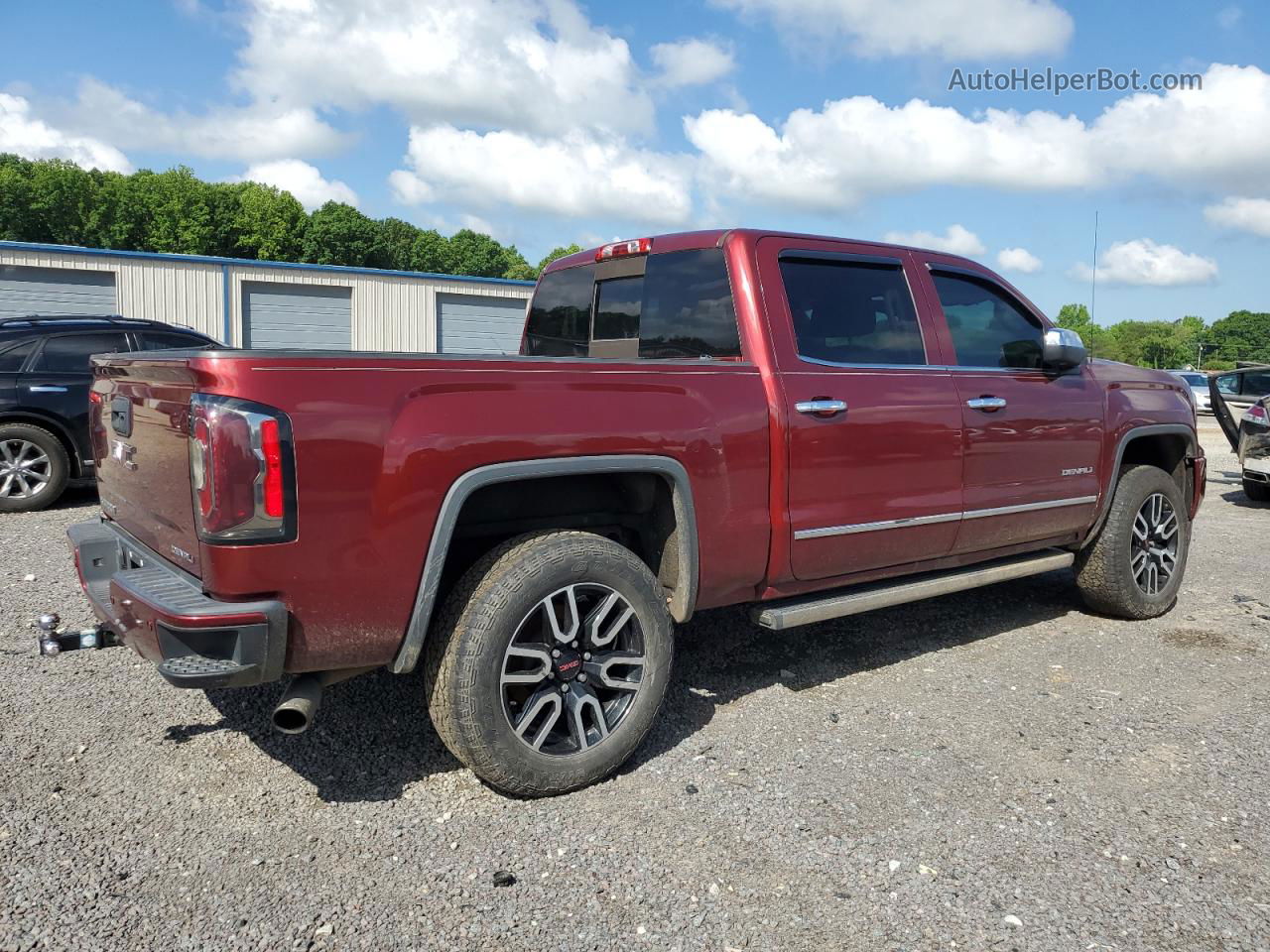 2016 Gmc Sierra K1500 Denali Burgundy vin: 3GTU2PEC6GG359057