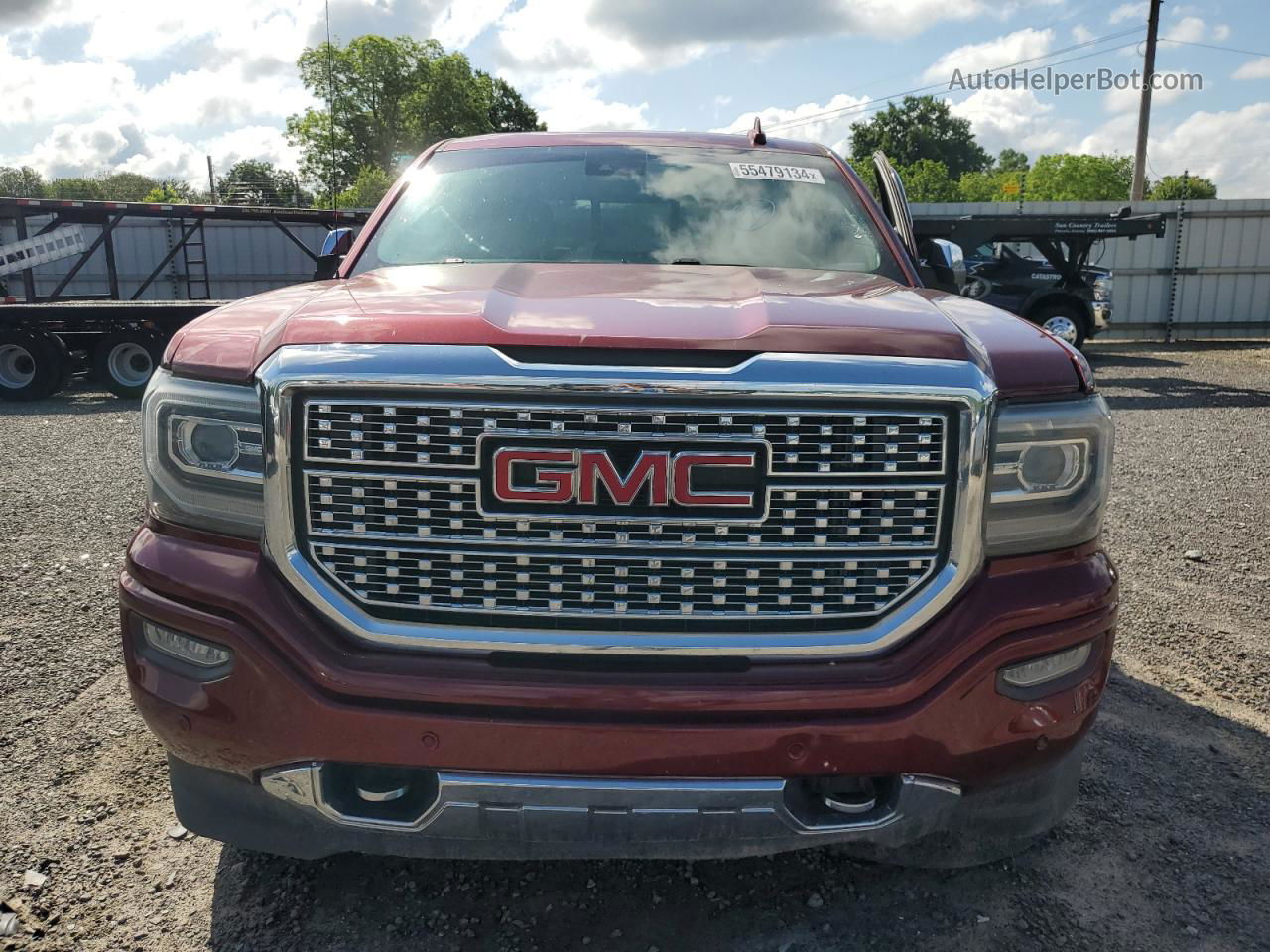 2016 Gmc Sierra K1500 Denali Burgundy vin: 3GTU2PEC6GG359057